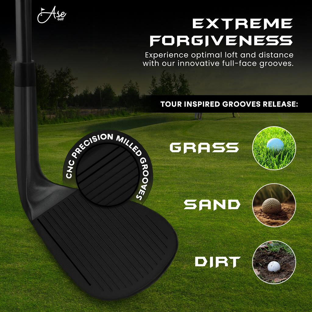 BLACKOUT 3-Piece Wedge Set (52,56,60)