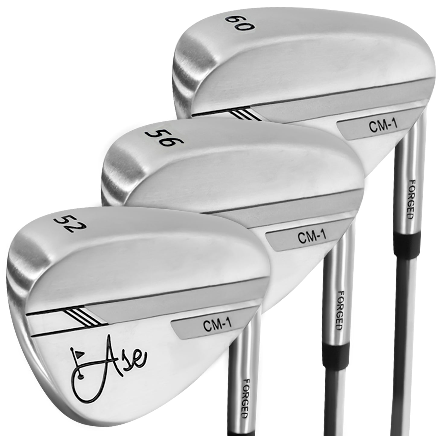 Ase Golf 3-Piece Wedge Set (52,56,60)