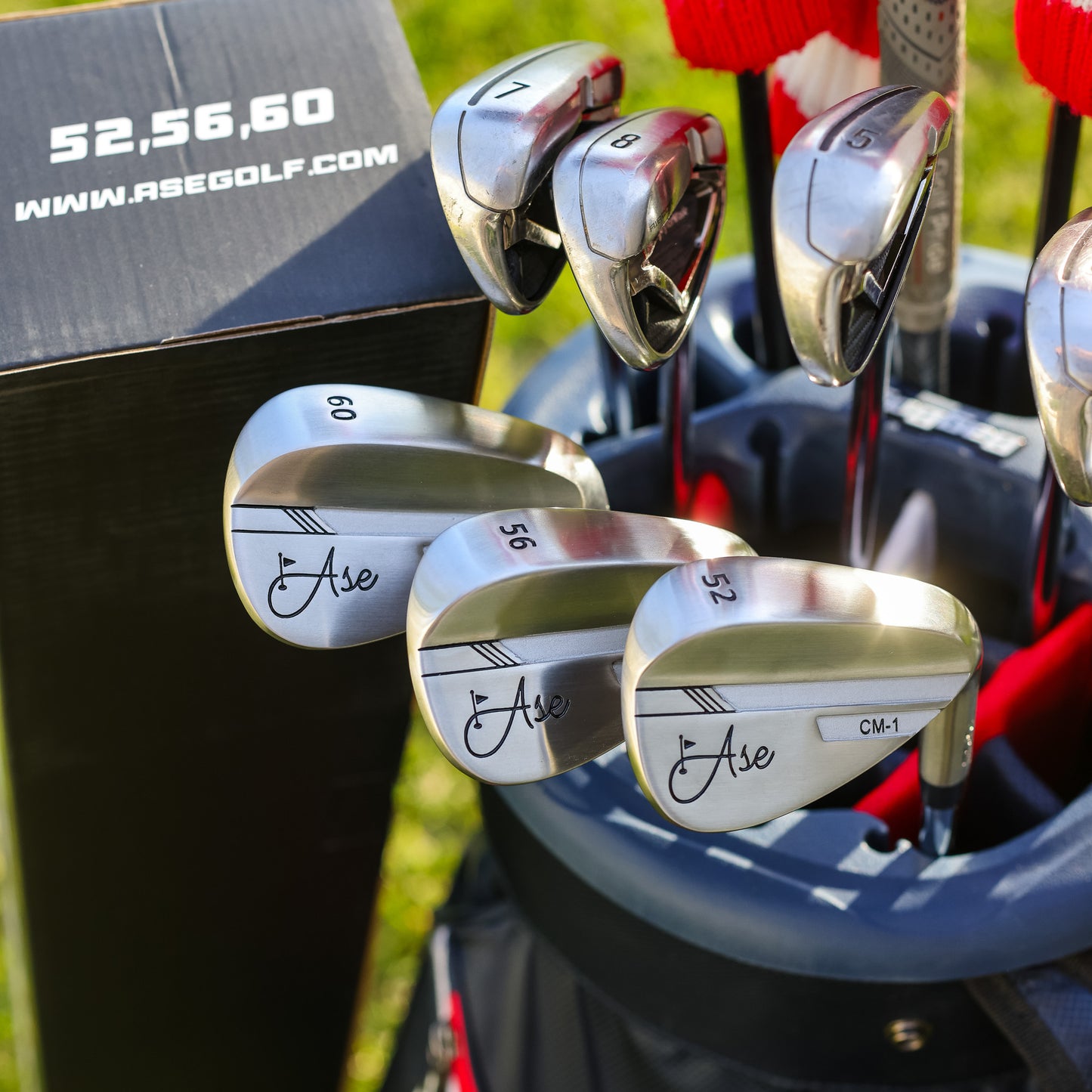 Ase Golf 3-Piece Wedge Set (52,56,60)