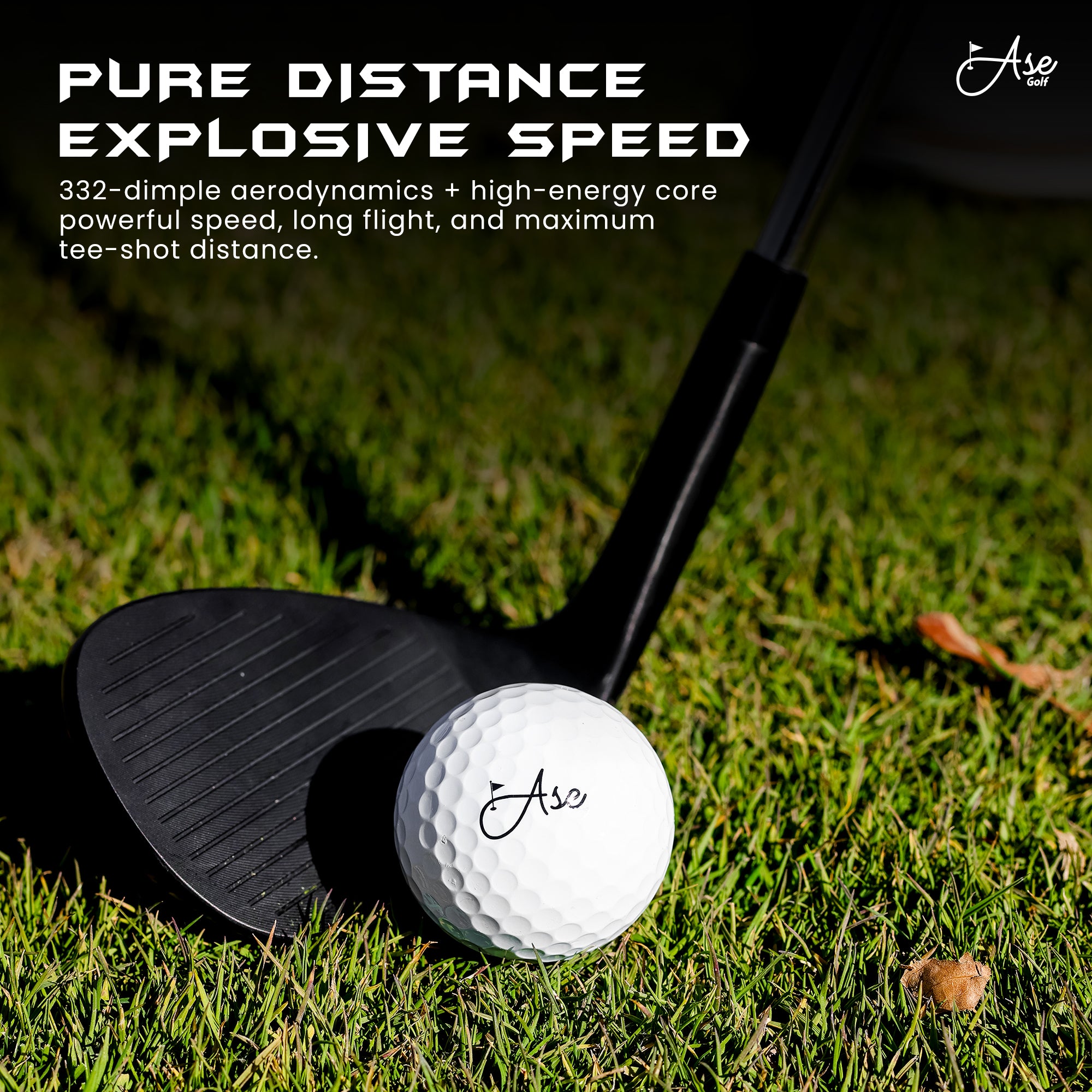 Ase Pure+ Golf Ball