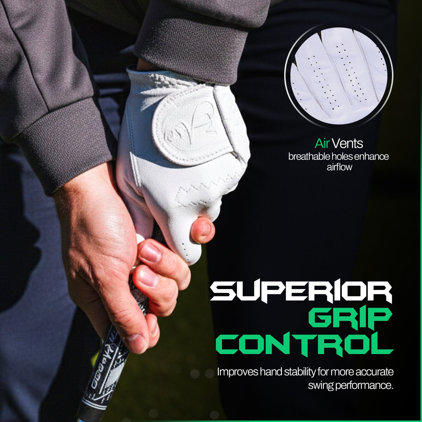 Ase PureGrip Golf Glove
