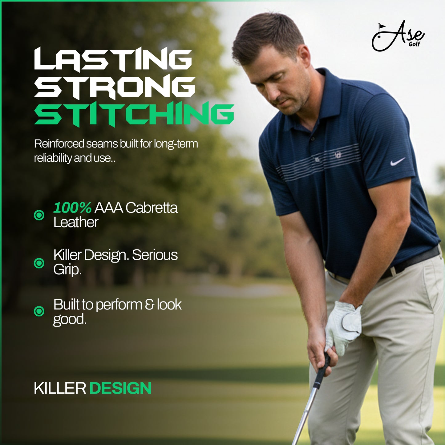 Ase PureGrip Golf Glove