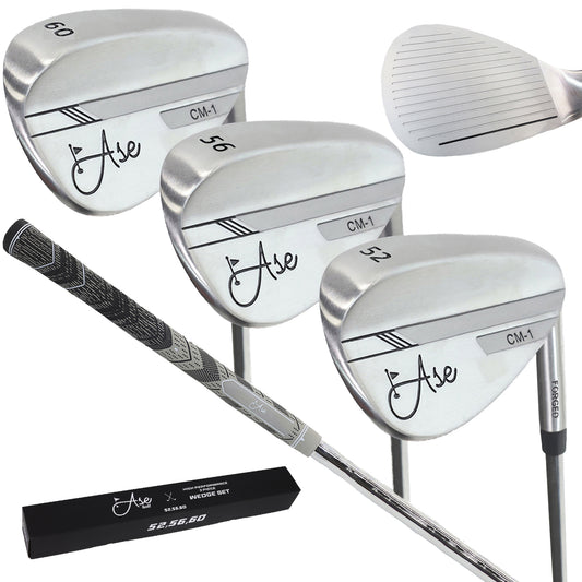 Ase Golf 3-Piece Wedge Set (52,56,60)