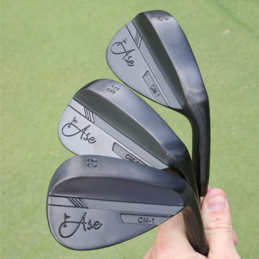 Ase BLACKOUT 3-Piece Wedge Set (52,56,60)