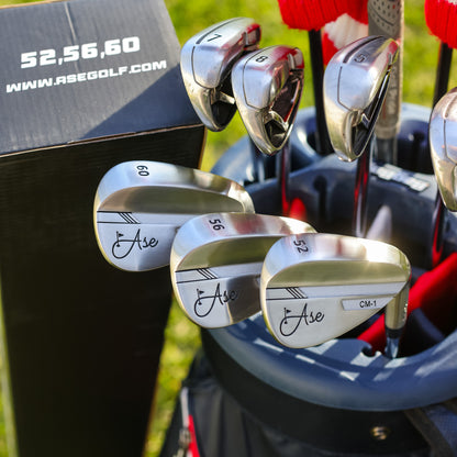 Ase Golf 3-Piece Wedge Set (52,56,60)